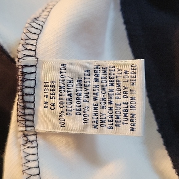 Polo By Ralph Lauren, Team USA #10, Polo Shirt, Navy, Size 4XB. - Picture 11 of 15